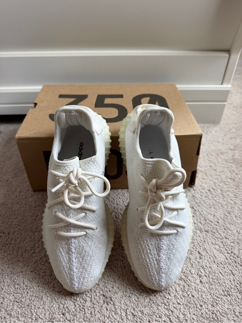 Women’s Yeezy Boost 350 V2 Triple White Sneakers